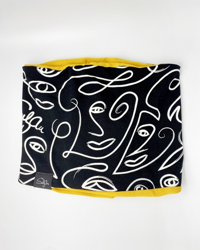 sulyandesign // Sapka-sál arcos-sárga