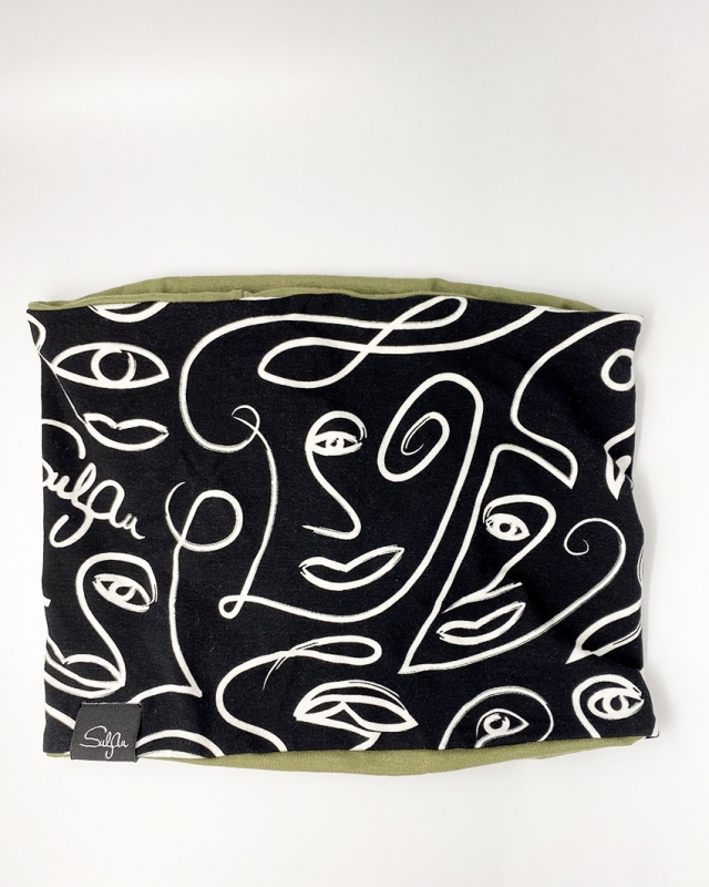 sulyandesign // Sapka-sál arcos-khaki
