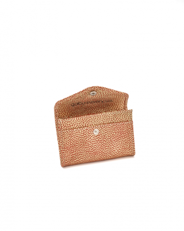 Gabo Szerencses // Mini Lucky Wallet, Gold Red spotted