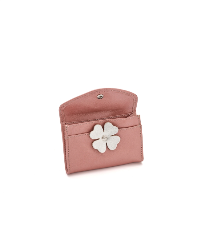 Mini Lucky Wallet // Peach