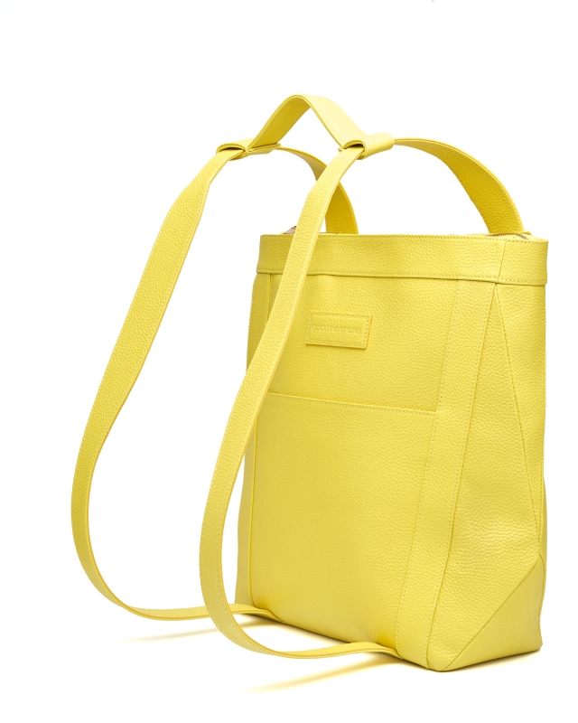 Gabo Szerencses // Trapéz hátizsák és válltáska egyben, Sárga