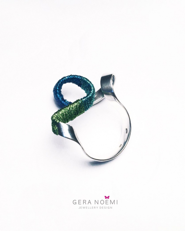 Gera Noémi Jewellery // Tekert gyűrű
